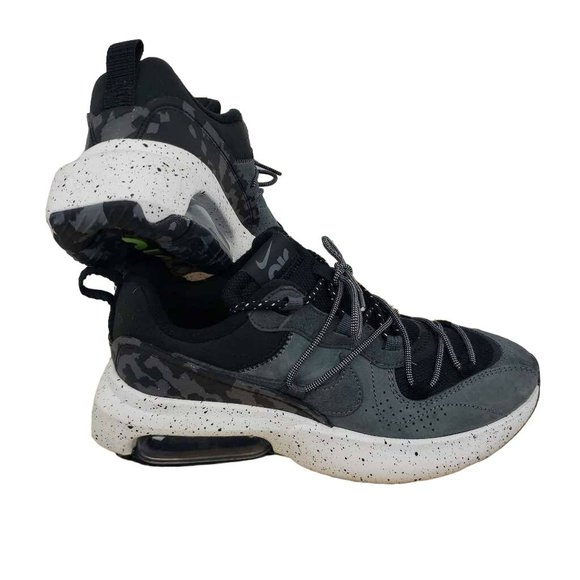 Nike Mens Air Max Viva Running Shoes Gray DB5268-002 Leather Mesh Low Top 8M New - Picture 7 of 11